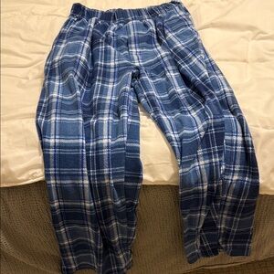 Blue Plaid Lounge Pants